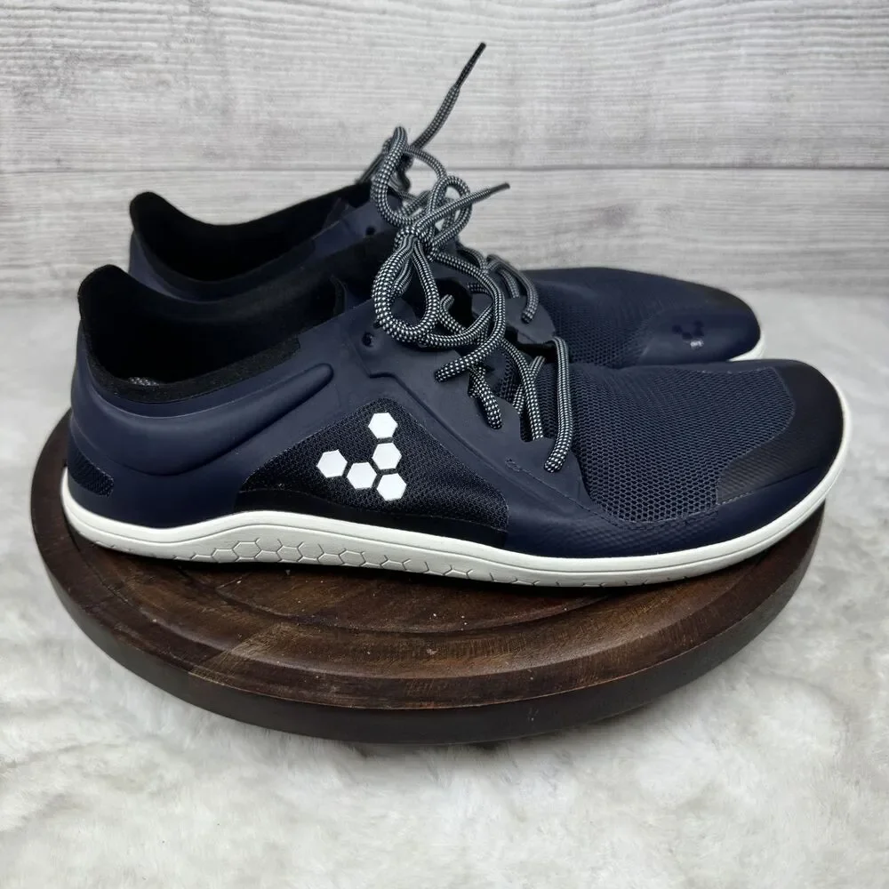 Vivobarefoot Primus Lite III Navy Blue US 11 EU 44 Mens Running Shoes Minimalist